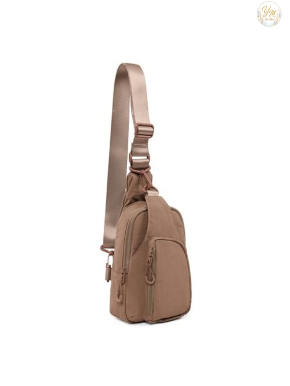 Sling Bag Adjustable Strap Crossbody Chest Bag Lightweight Nylon Hiking
